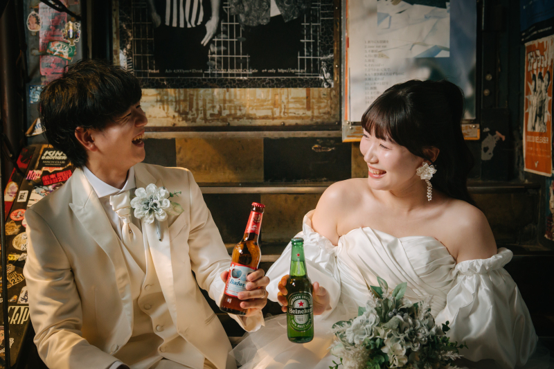 最高の笑顔で、かんぱーい!