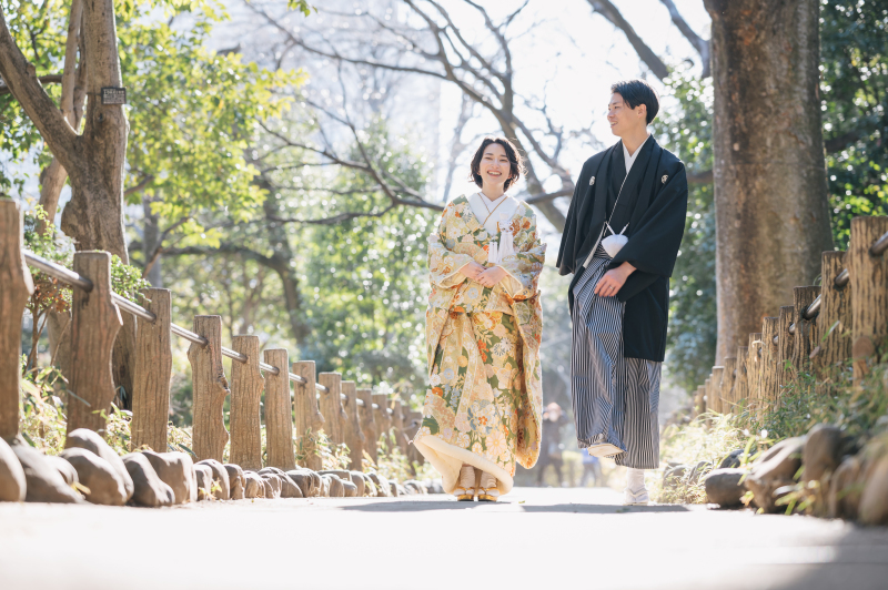 色打掛で和装ロケ