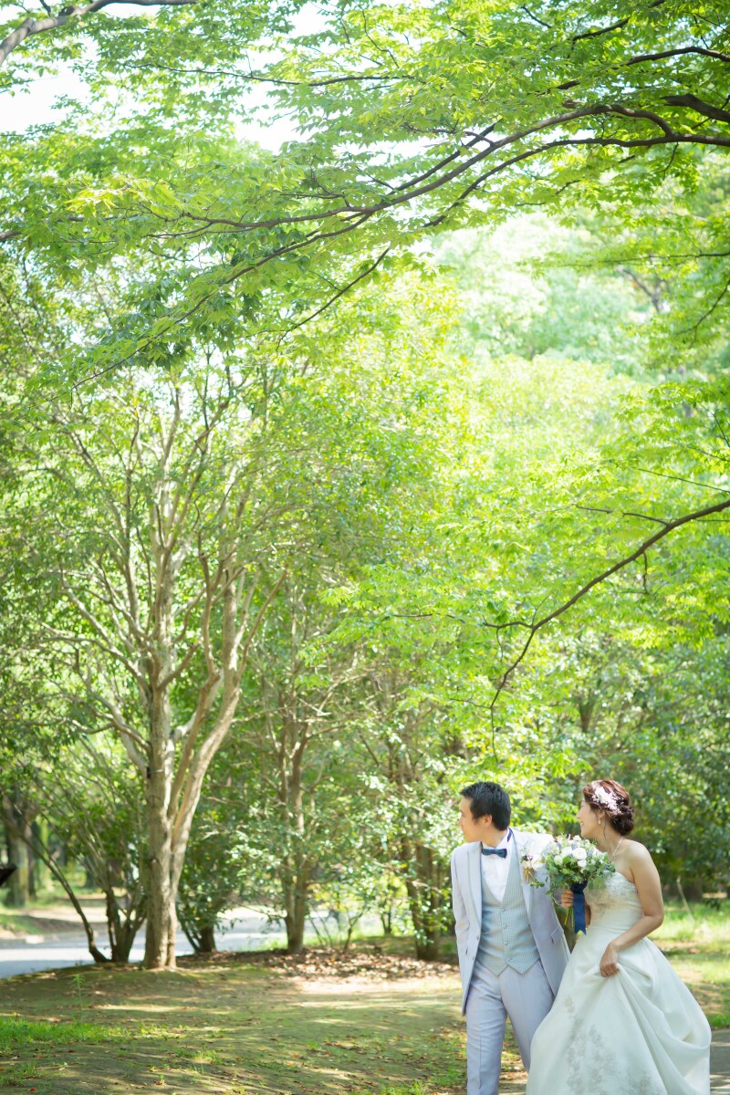 本日のロケ地は代々木公園