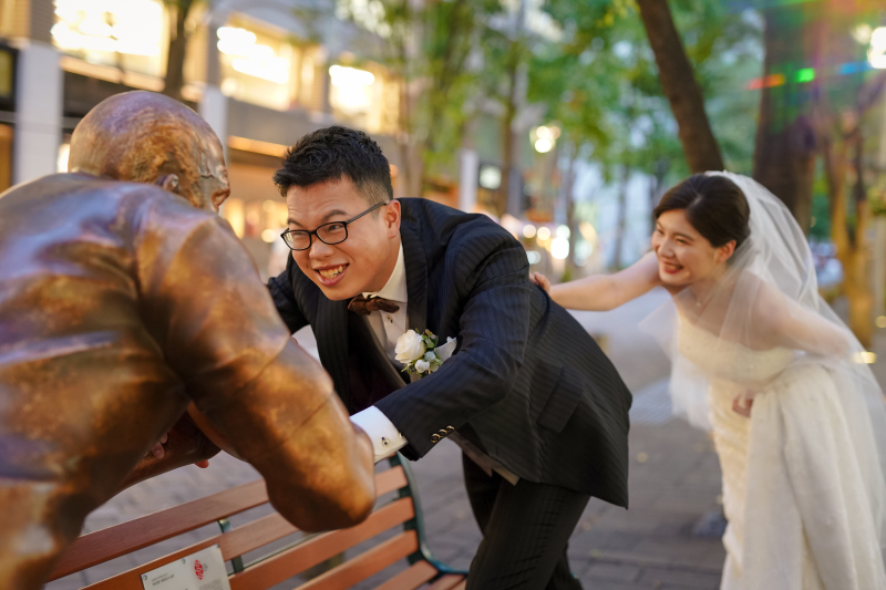 お茶目なワンシーン