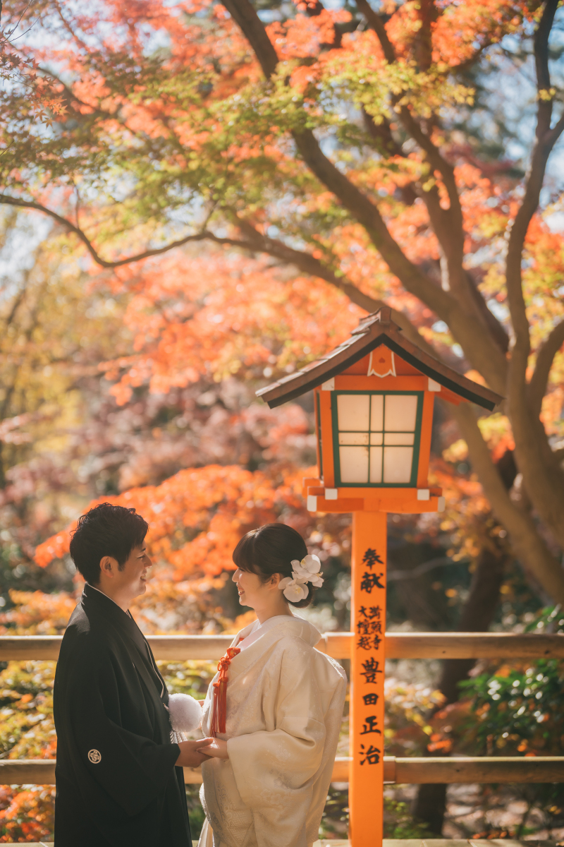 秋らしい彩りを纏って