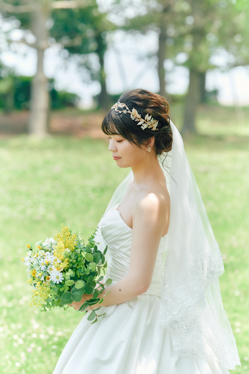新婦様のソロショット