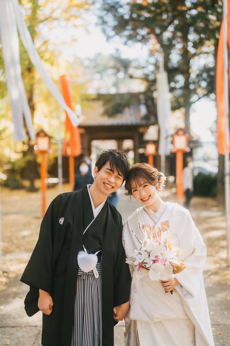 紅葉シーズンに