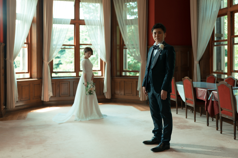 本日は洋館ロケ