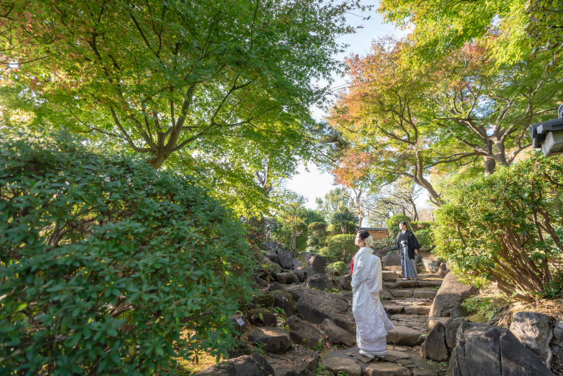 自然に囲まれて