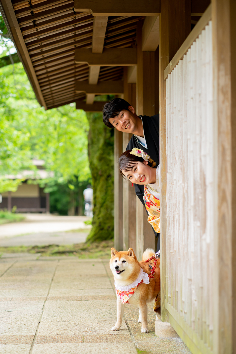 ラヴィファクトリー東京表参道店_ペットと一緒に撮影できる