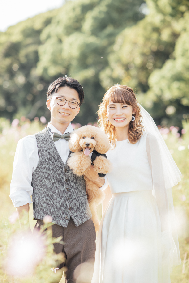 ラヴィファクトリー東京表参道店_ペットと一緒に撮影できる