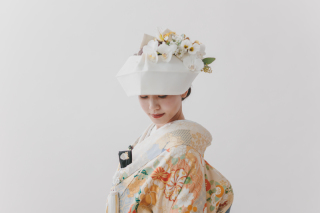 綿帽子 or 角隠し