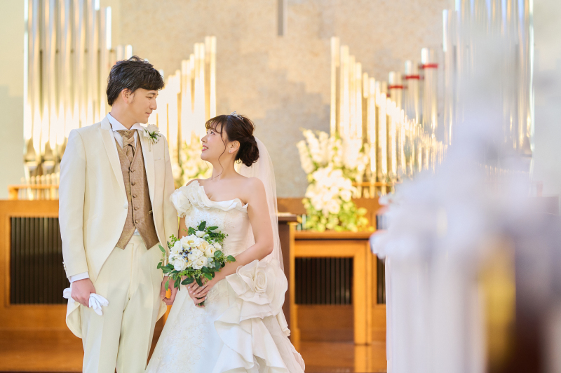 全国の結婚式場の本格チャペルなど豊富なラインナップ