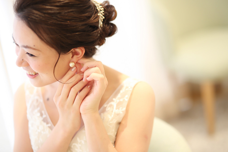 お支度シーンから