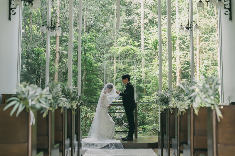 【1月5日〜31日までの撮影限定】基本料50%OFFキャンペーン｜洋装チャペルフォト（衣装1着・全データ）