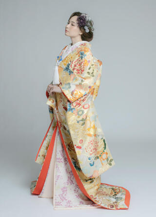 桃山花灯り (白)