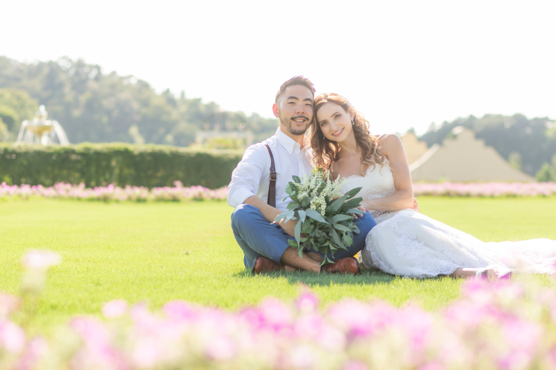 お座りショット