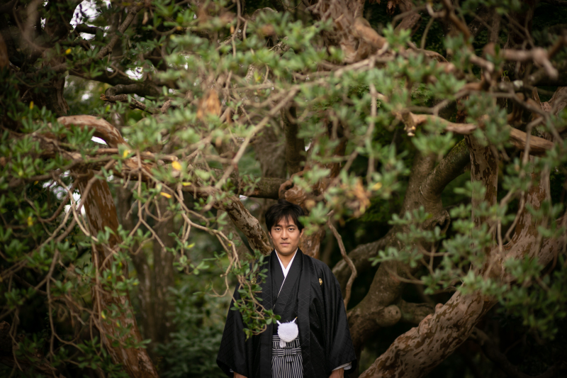 新郎ソロショット