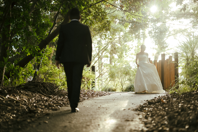 森の道で待っててね