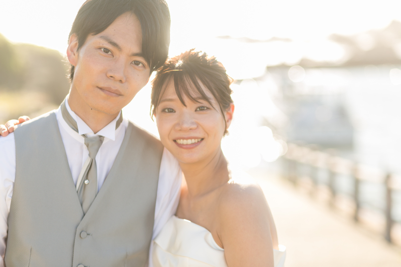 最後はカメラ目線で