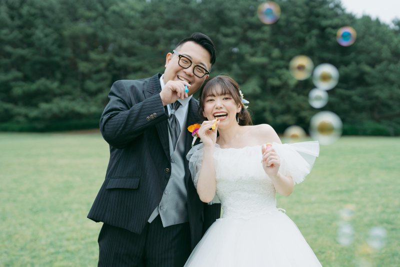 笑顔のおふたり