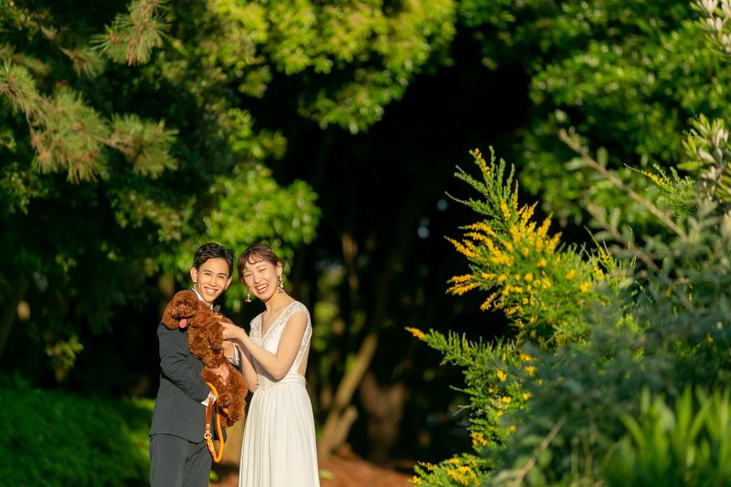 愛犬ちゃんと一緒に