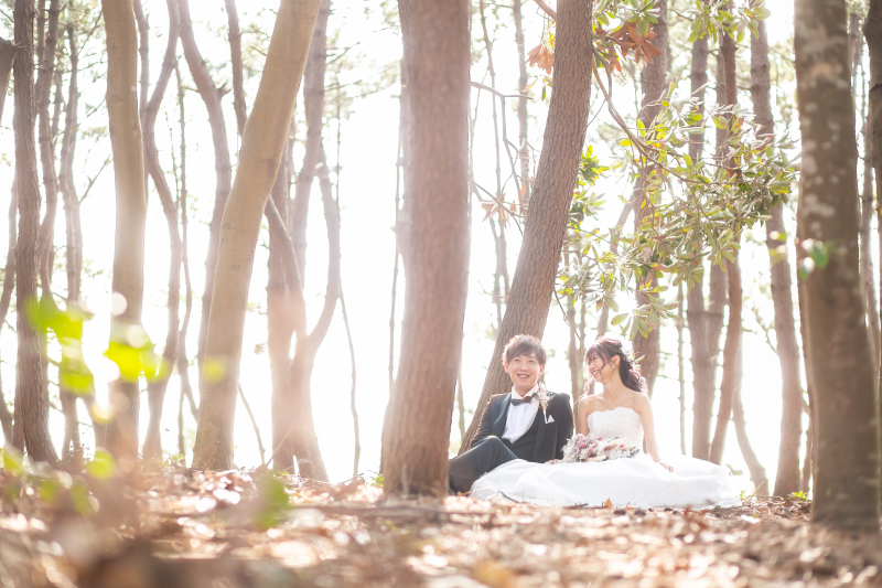 森の中でひと休み