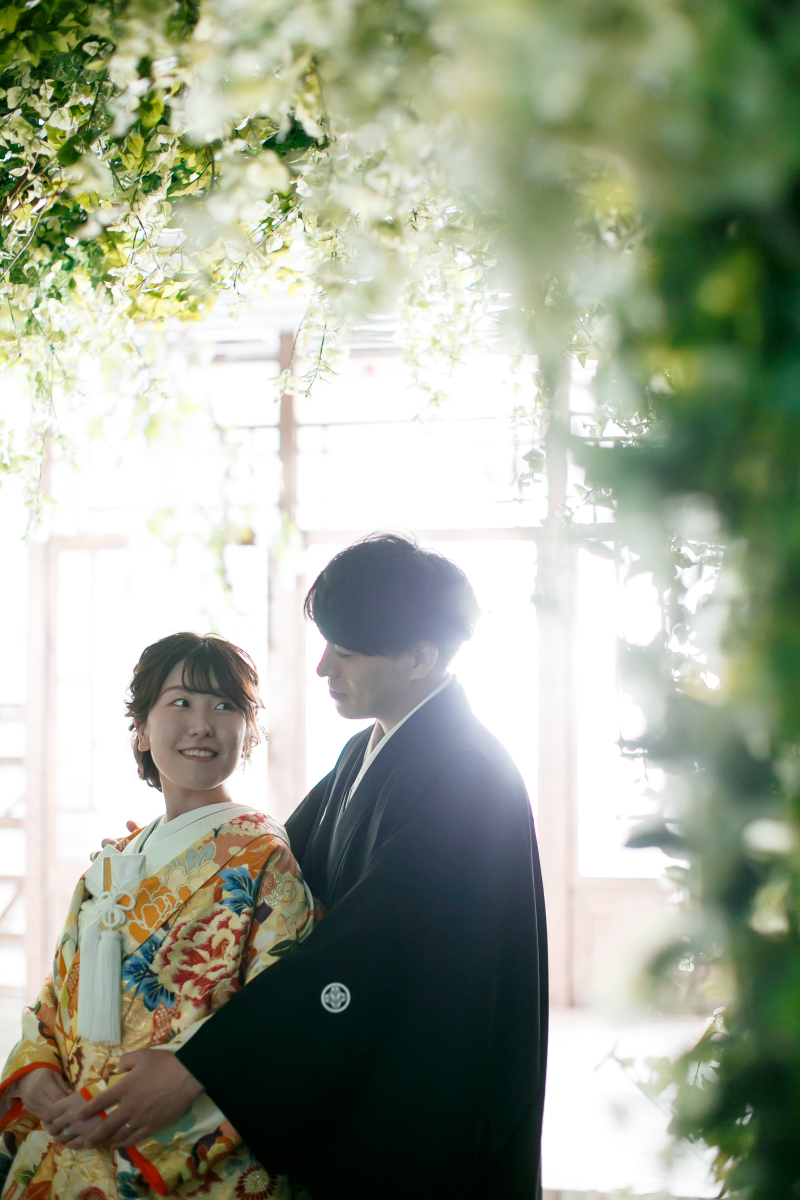 スタジオで和装！海辺で洋装！