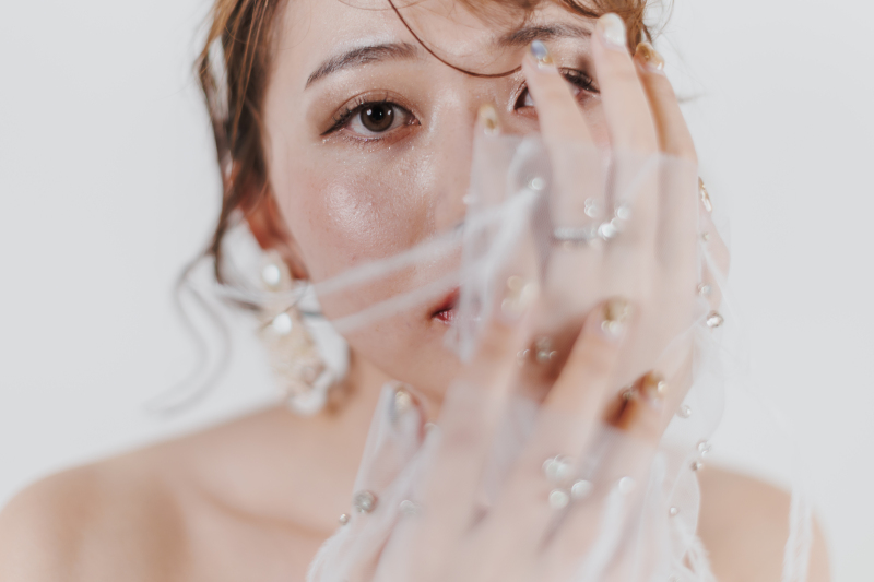 まるでモデルさんのように