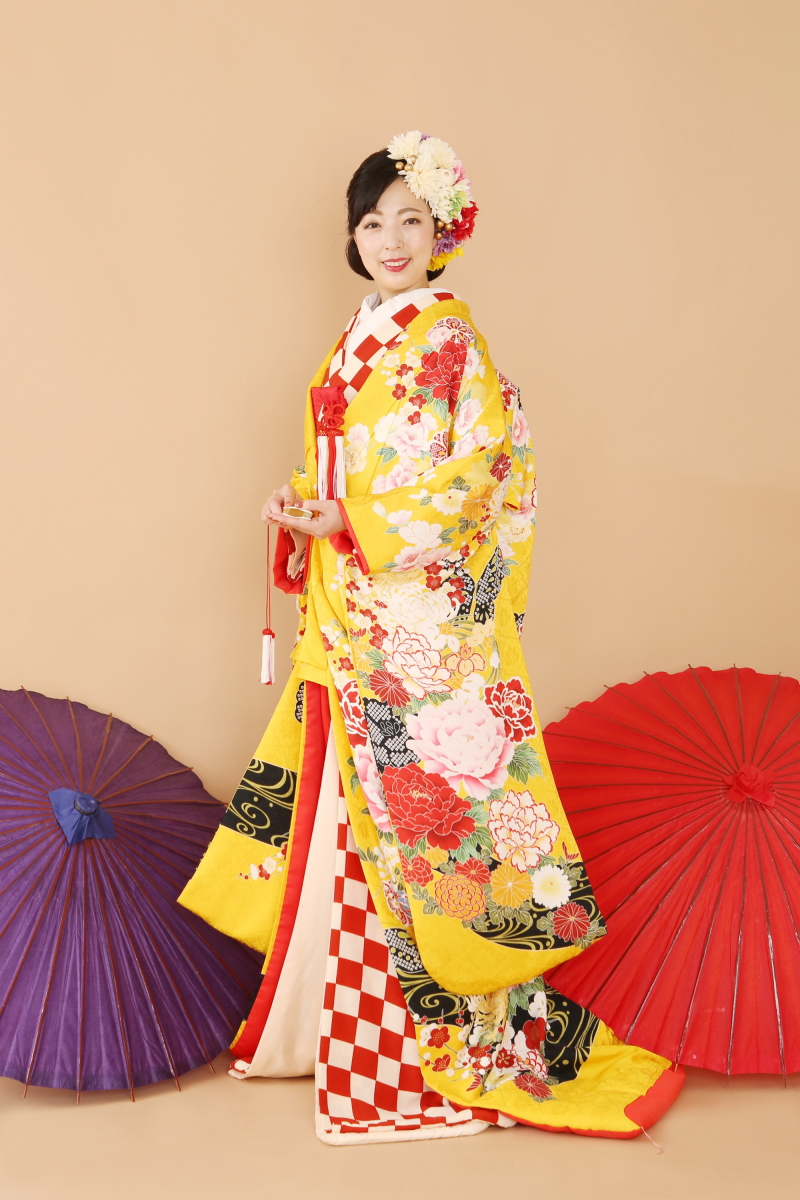 色打掛も自分らしく