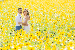 鮮やかな大自然の中で