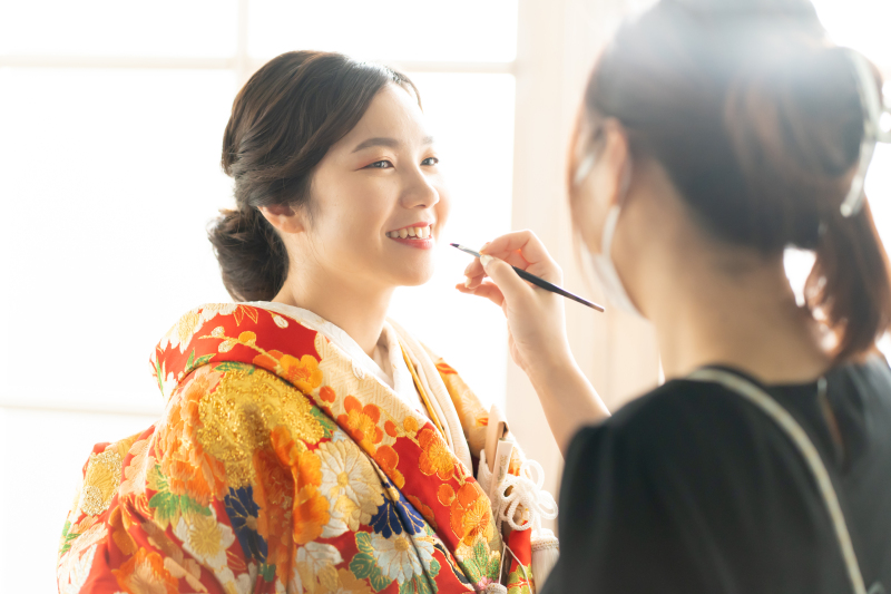 新婦様お直しショット