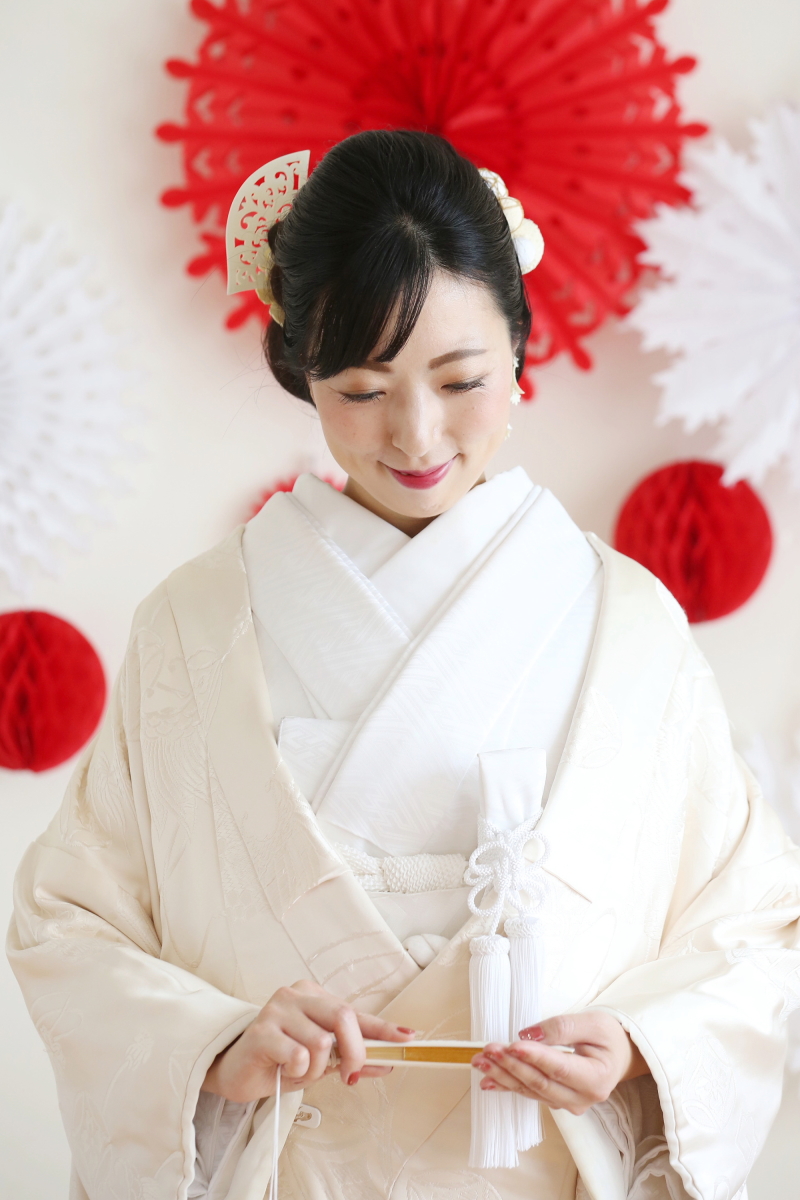 白無垢でしっとりと