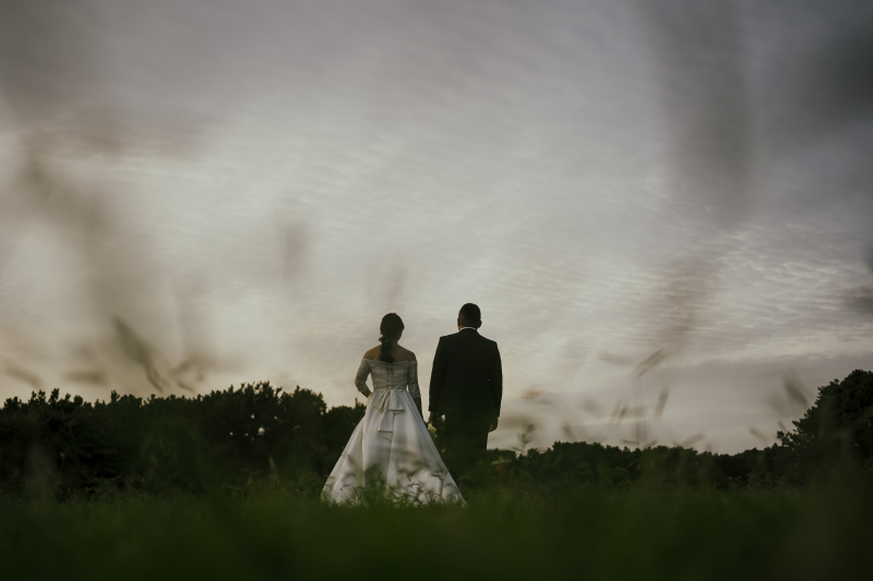 広い空のした、ふたりで