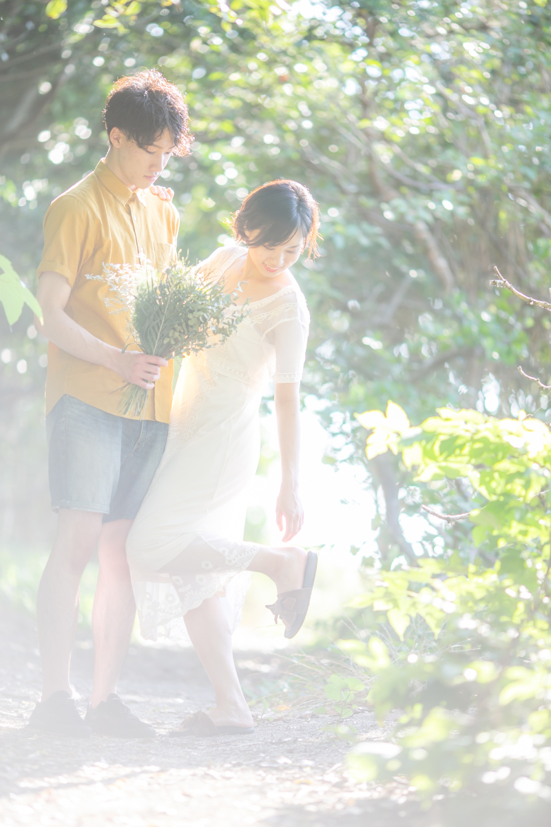 ナチュラルなおふたりを