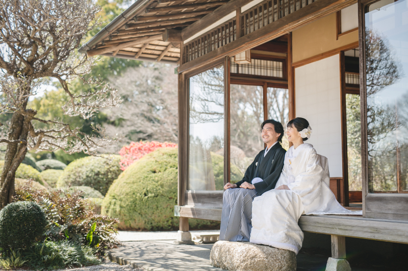 お庭も素敵なんです