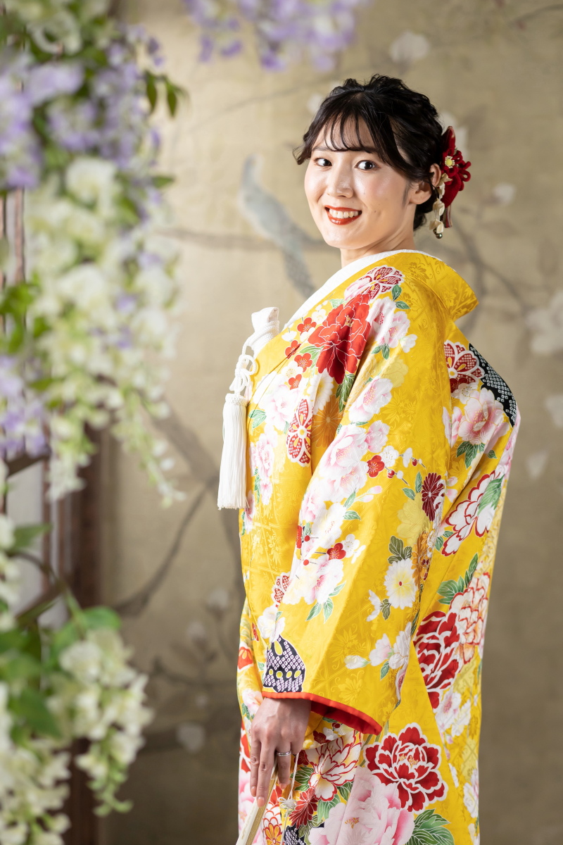 ビタミンカラー和装！