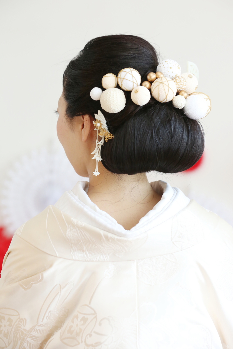 キュートな髪飾り