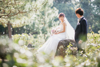 春を感じるロケーション♡