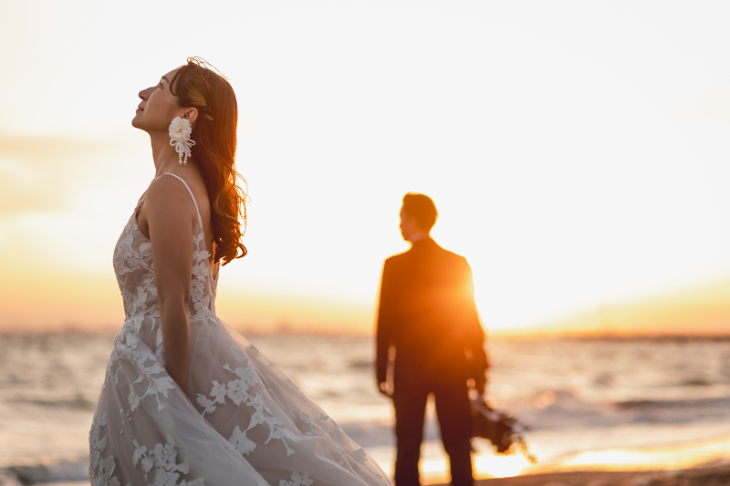 印象的なウェディングフォトを!