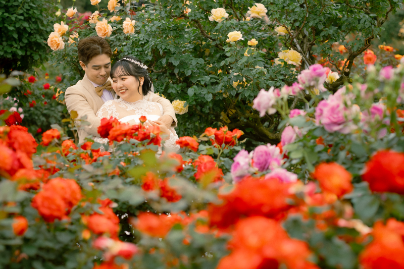 素敵な薔薇と一緒に。