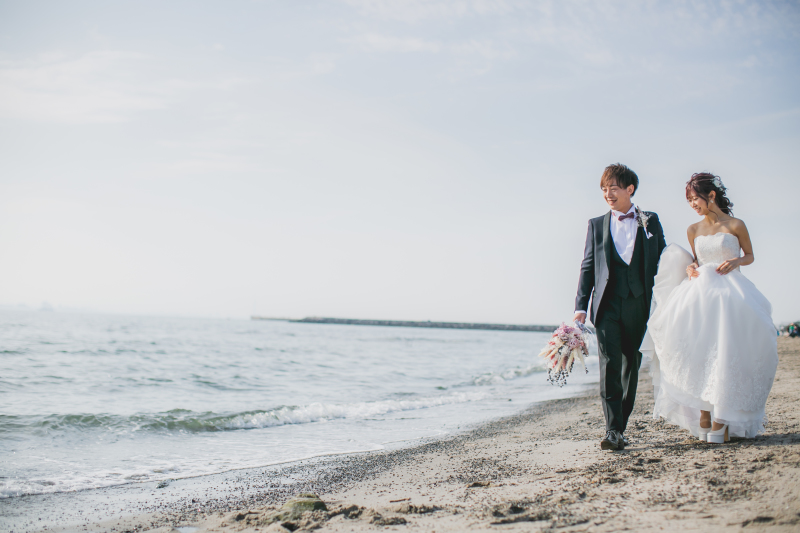 海辺をお散歩♪