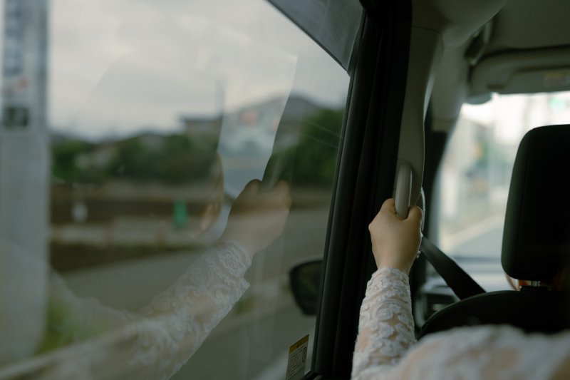 衣装を変えていざ京成バラ園へ！