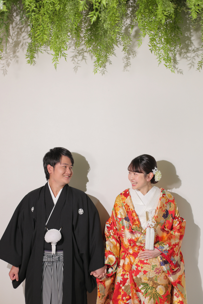 和装で華やかに!