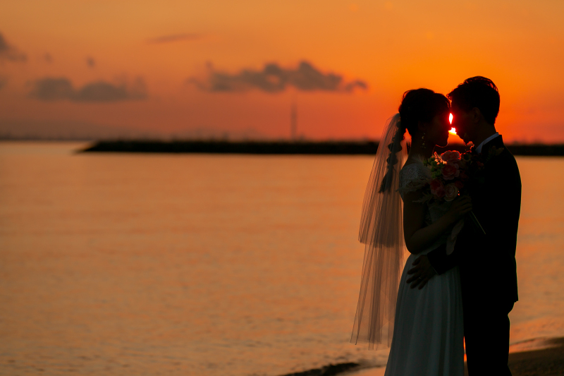 最後はカッコよくシルエットで！