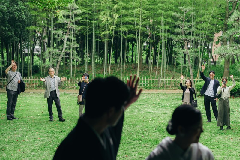 ご家族に見送られて