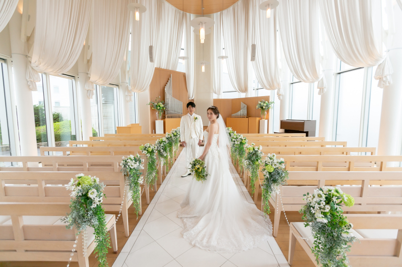 ラヴィファクトリー千葉店_結婚式場で撮影できる