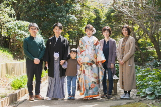 ご家族との撮影