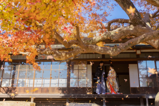 ラヴィファクトリー千葉店_秋冬（紅葉）ロケーションフォト