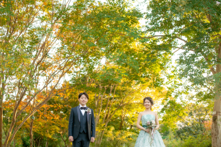 ラヴィファクトリー千葉店_秋冬（紅葉）ロケーションフォト