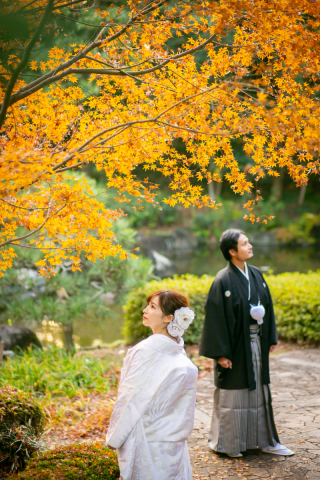 ラヴィファクトリー千葉店_秋冬（紅葉）ロケーションフォト