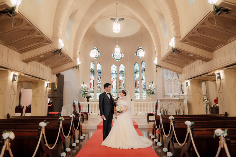 【1月5日〜31日までの撮影限定】基本料50%OFFキャンペーン｜洋装チャペルフォト（衣装1着・全データ）