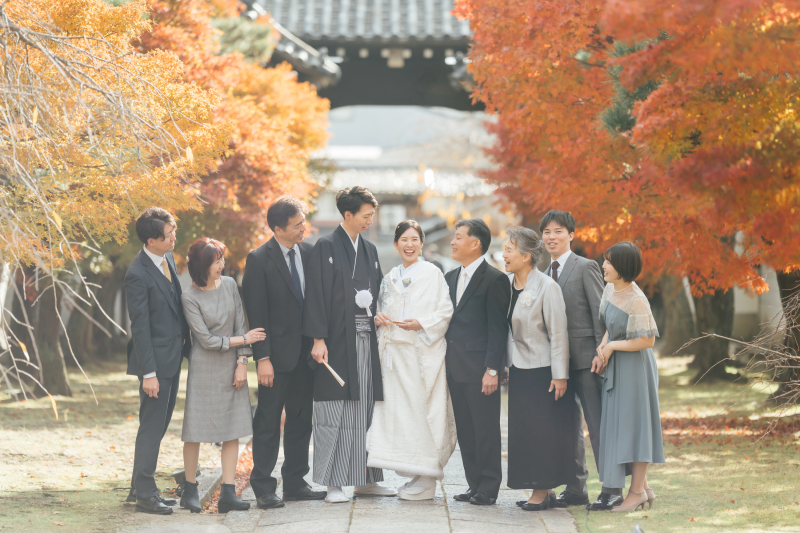 【10月1日〜11月末日までの撮影対象】2着がお得!秋のドリームキャンペーン|和装2着ロケーション(新婦衣装2着・全データ)