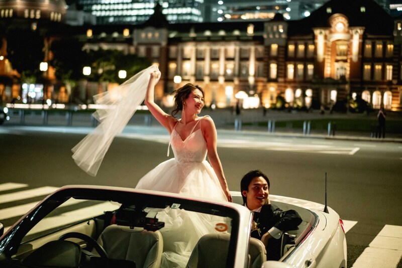 【シャングリラ】8時間フリープラン(新婦衣装2着+アルバム10万円相当+新婦美容+全カット基本補正付き)